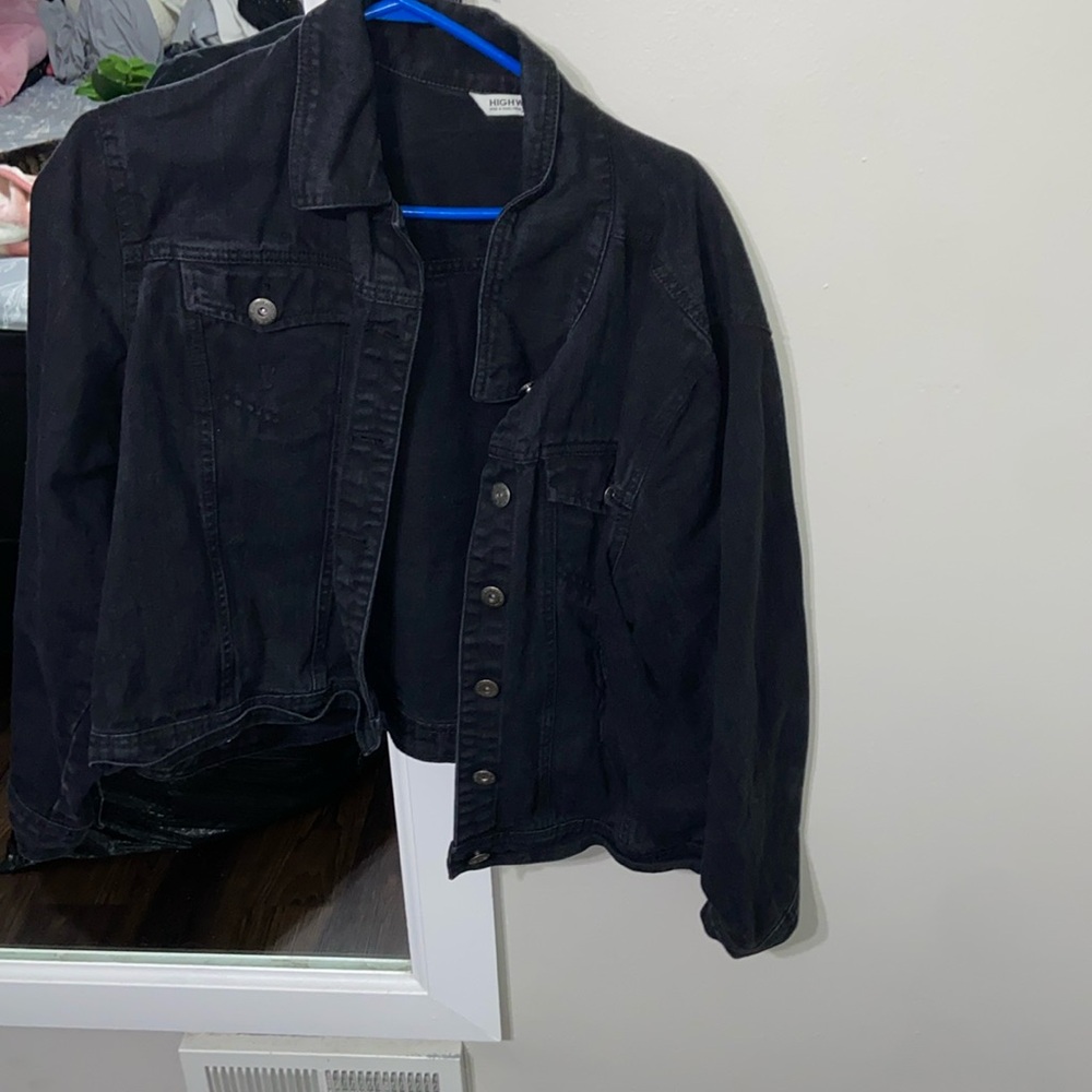 Black jean jackets